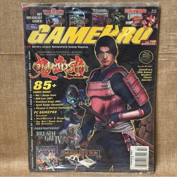 Other - Gamepro Magazine Issue 149 February 2001 New / Sealed